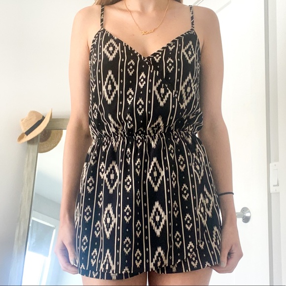 Forever 21 | Pants & Jumpsuits | Forever 2 Aztec Print Romper | Poshmark